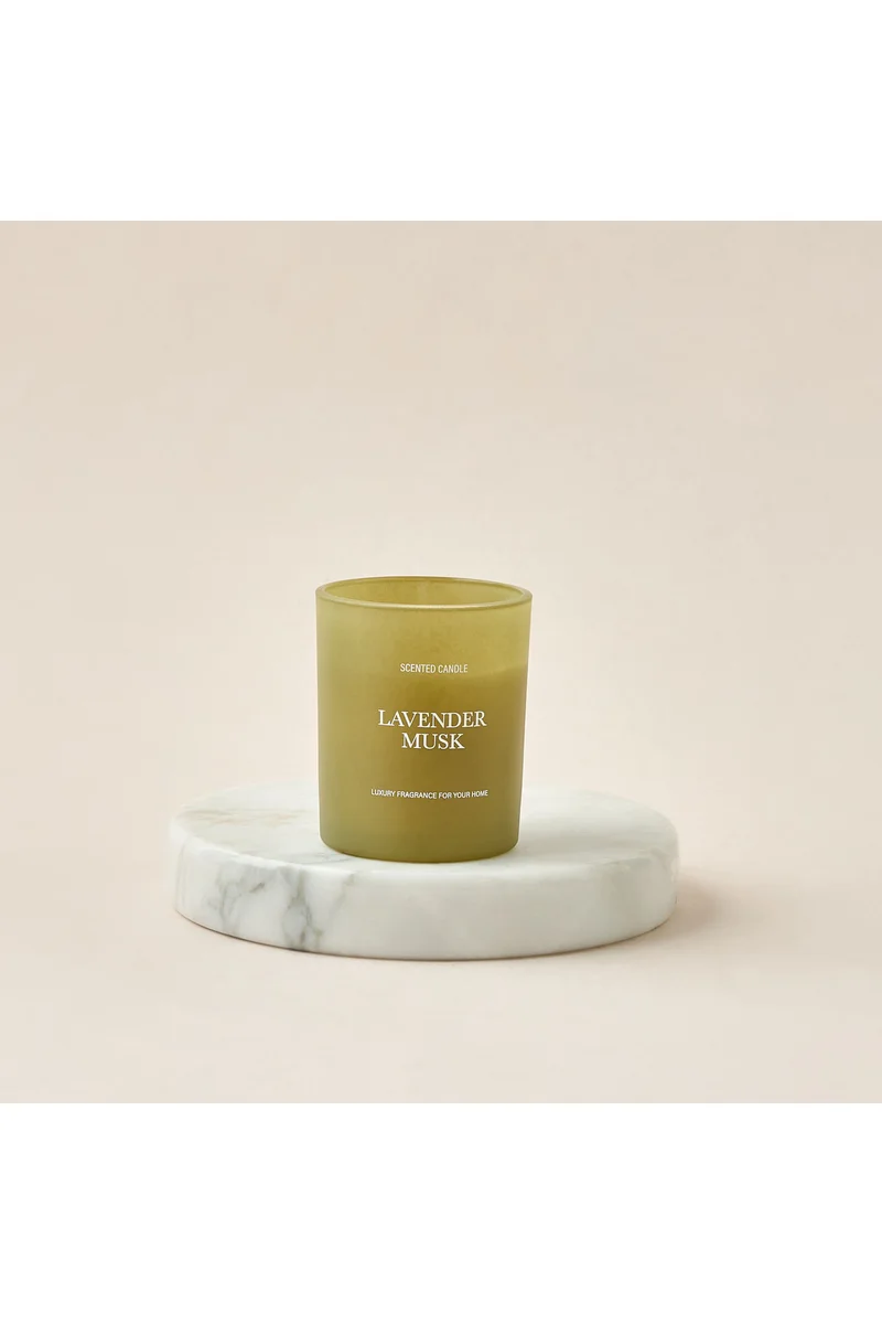 Lifestyle Lavender Musk Scented Reed Diffuser and Jar Candle Set